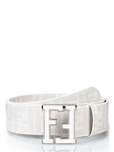 white fendi college belt|FENDI Belts for Women .